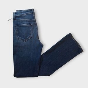 L'AGENCE Dark Blue Straight Jeans